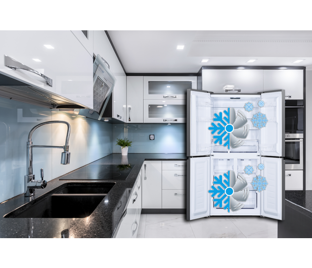 SAM COOK MULTI DOOR BLACK PSC-WG-1010B NoFrost Czarna - 1441903 - zdjęcie 5
